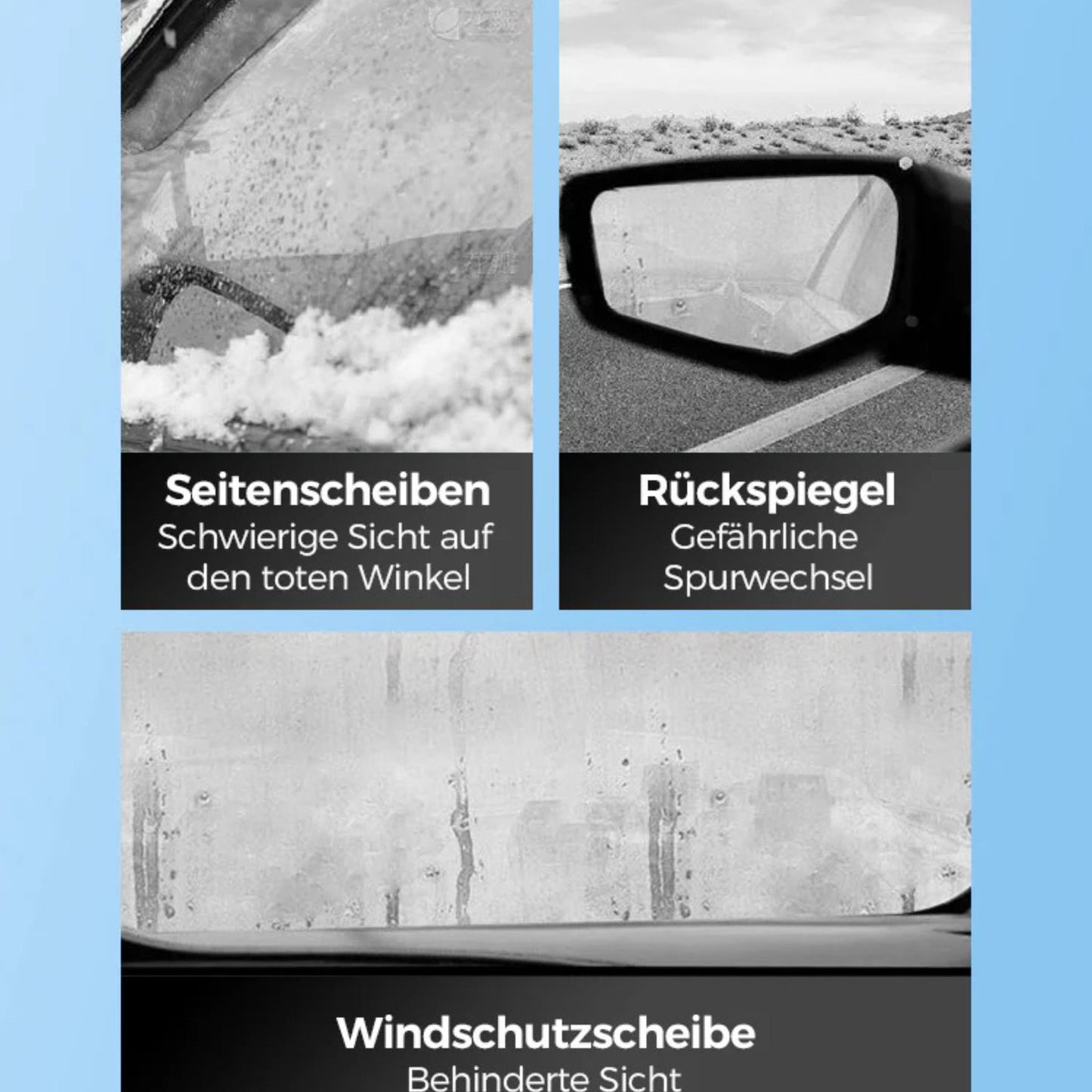 ClearView | Antibeschlag-Tuch für Sofort Klare Sicht auf Brillen & Helme