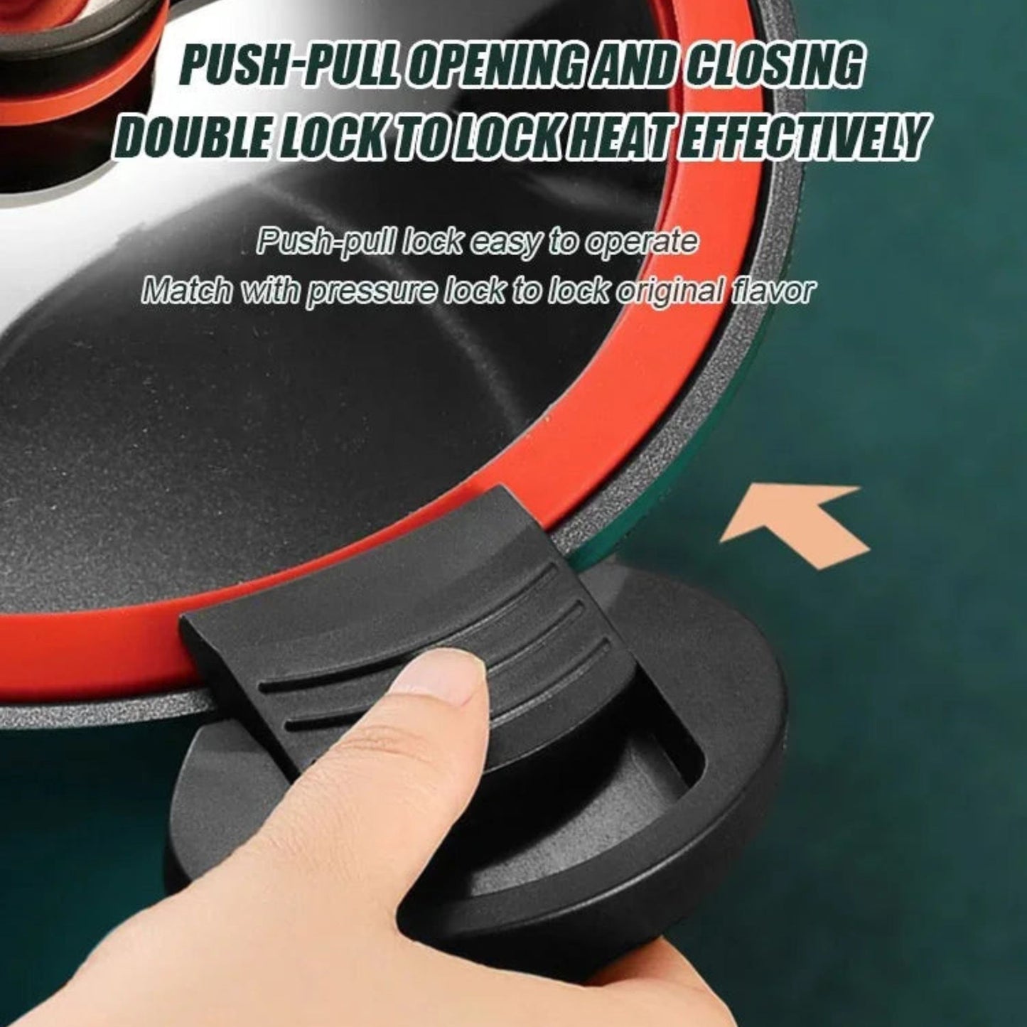 QuickPress | Mini-Schnellkochtopf für blitzschnelles Kochen