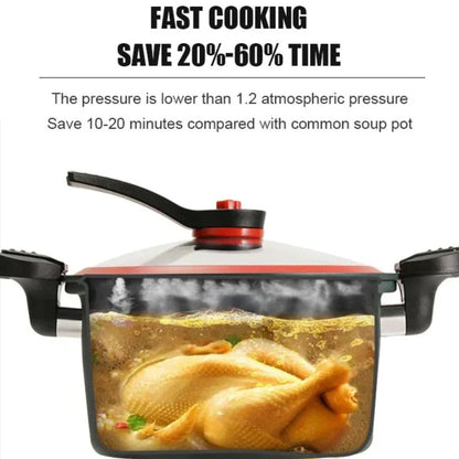 QuickPress | Mini-Schnellkochtopf für blitzschnelles Kochen