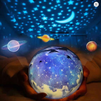 DreamGlow | Magisches Nachtlicht & Projektor für ruhige Nächte