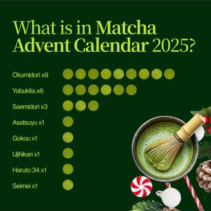 Matcha Moments | Exklusiver Adventskalender für wahre Teeliebhaber