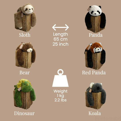 DreamCuddle | Beruhigendes Gewichtstofftier für Tiefenentspannung