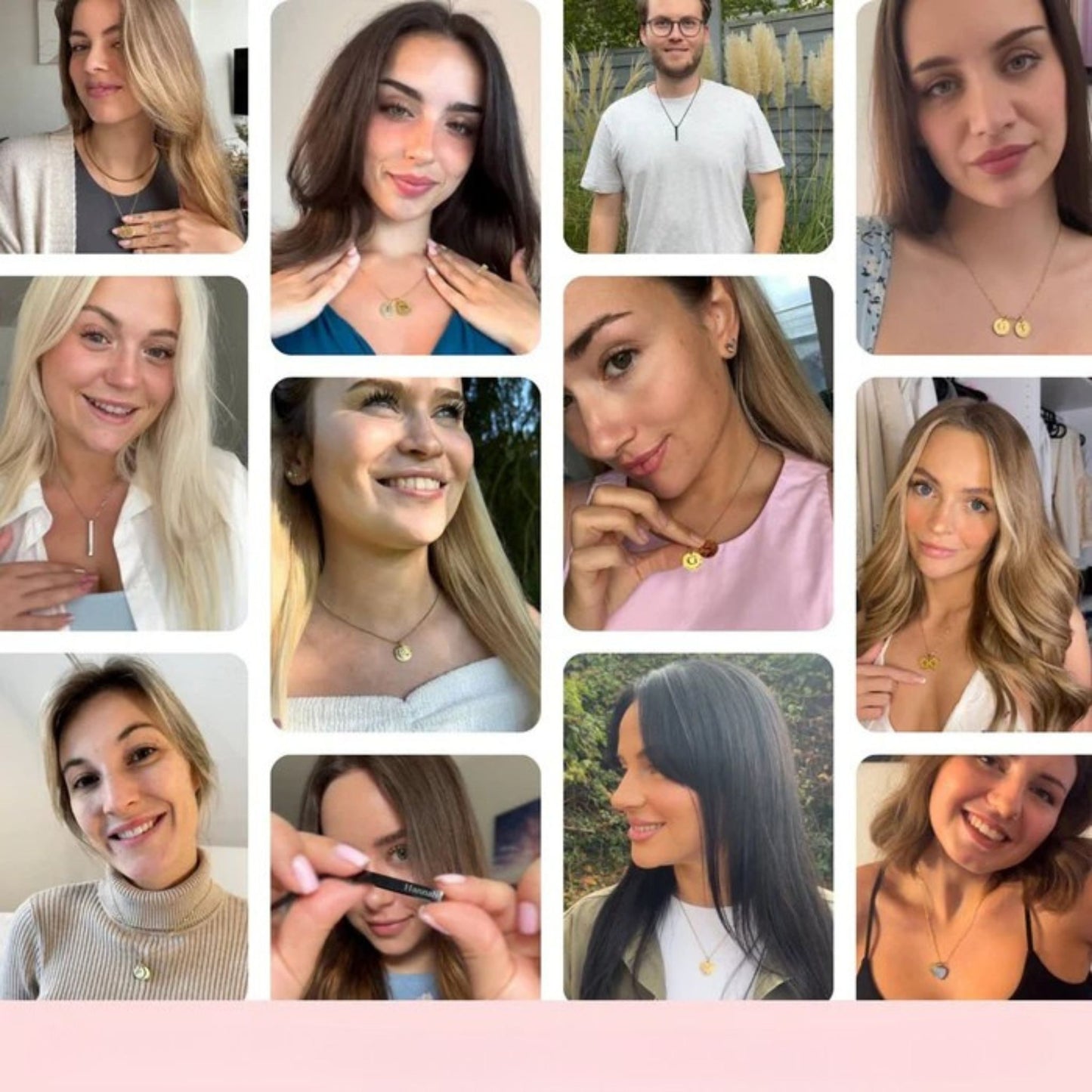 Memora | Gravierte Namenskette mit Datum – Für Erinnerungen, die bleiben