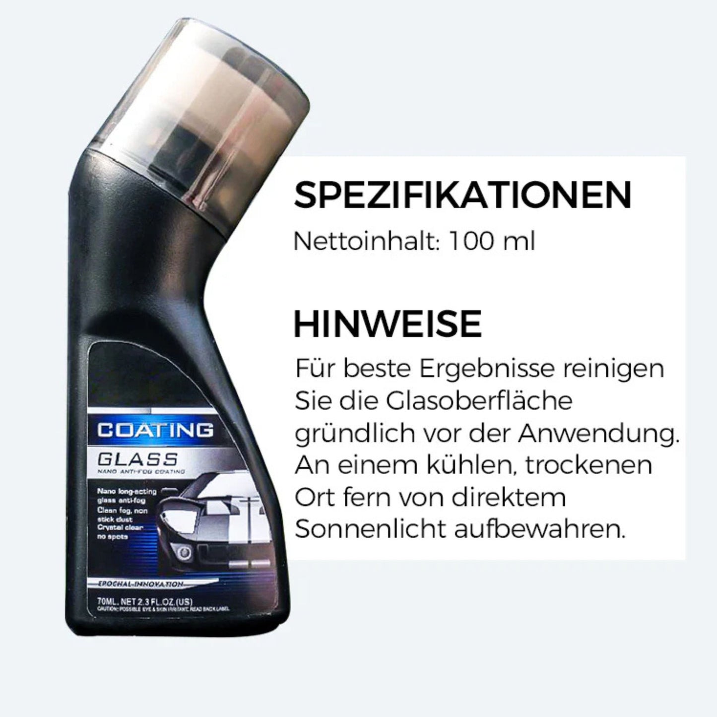 ClearView | Antibeschlag-Tuch für Sofort Klare Sicht auf Brillen & Helme