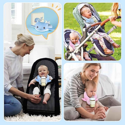 BabyEase | Freihändiges Stillkissen für Entspanntes Füttern