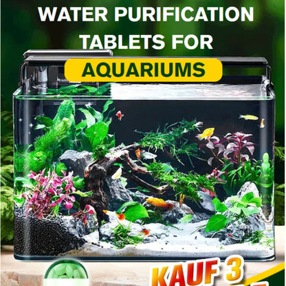 AquaPure Tabs | Kristallklares Aquariumwasser ohne Aufwand