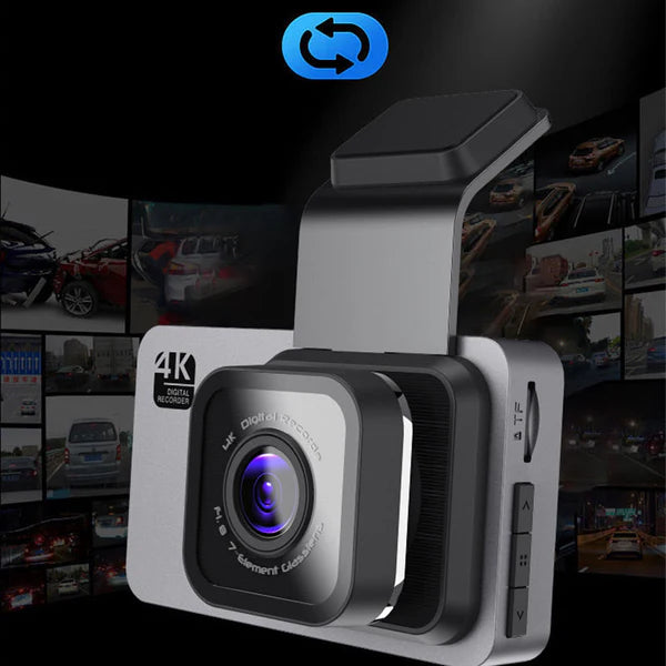 VisionRide | HD-Dashcam mit WiFi, GPS & Nachtsicht!