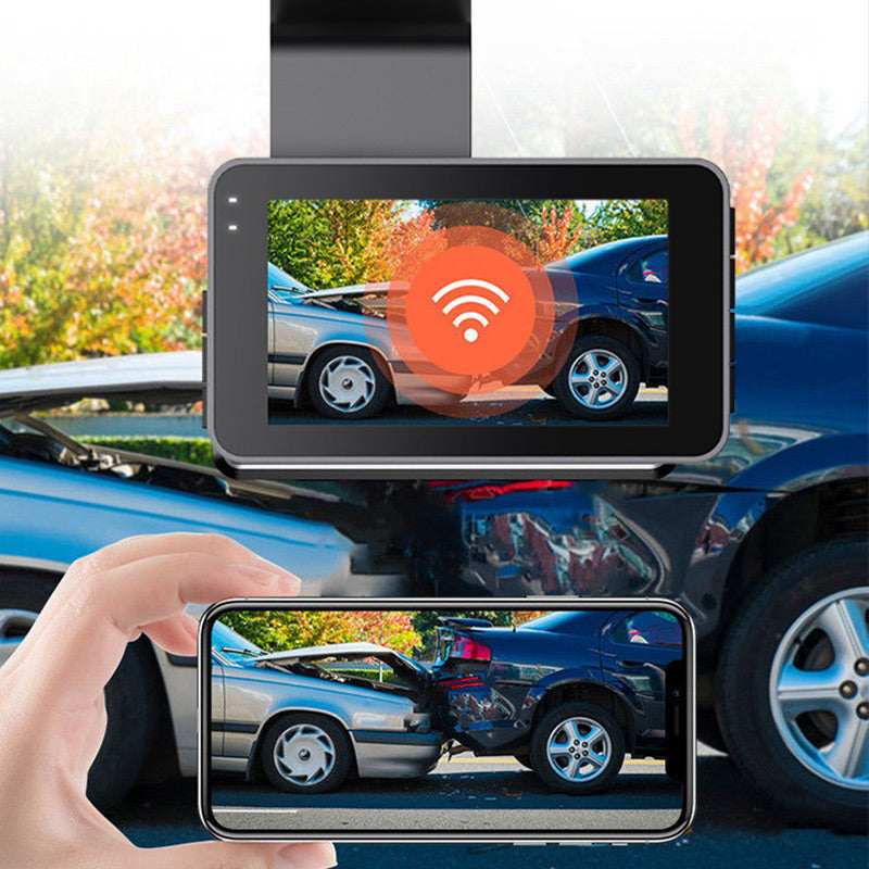 VisionRide | HD-Dashcam mit WLAN, GPS und Nachtsicht!