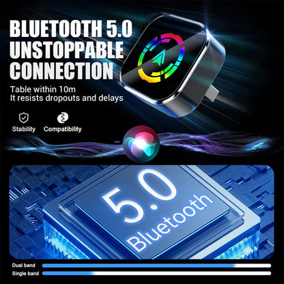 AutoConnect | Kabelloser Adapter für iPhone und Android Auto