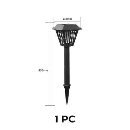 EcoZap | Solar-Mückenlampe im modernen Design mit Stand- & Spießfunktion